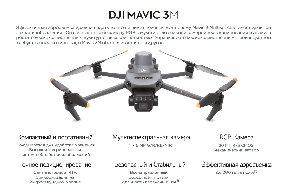 Дрон DJI Mavic 3M