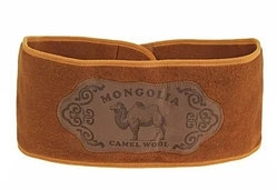Пояс на липучке из верблюжьей шерсти. 48 размер. Монголия.