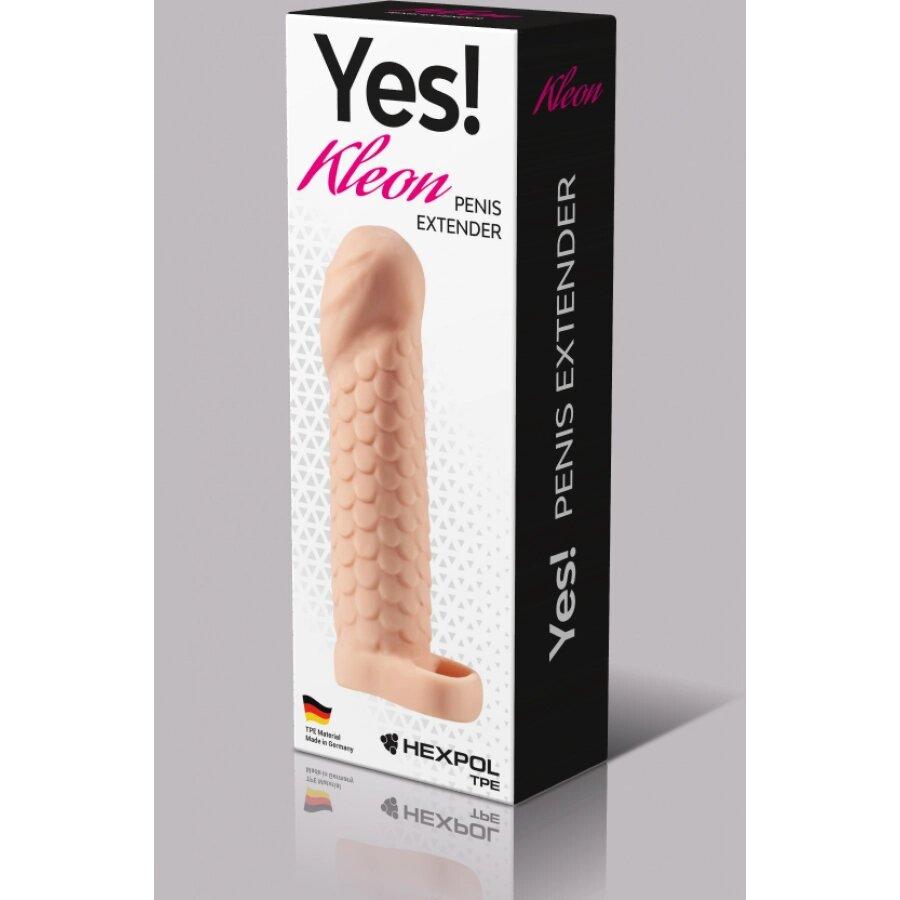 Фаллоувеличитель KLEON с кольцом 2 (15 см.)