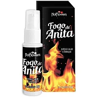 Стимулирующий гель FOGO DE ANITA для женского оргазма с согревающим и вибрирующим действием (15 гр.)