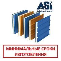 Стеновая Сэндвич-панель Миниральная плита 120 мм
