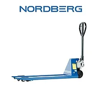 NORDBERG ТЕЛЕЖКА N3902-25 складская гидравлическая 2,5 т, с ПУ колесами