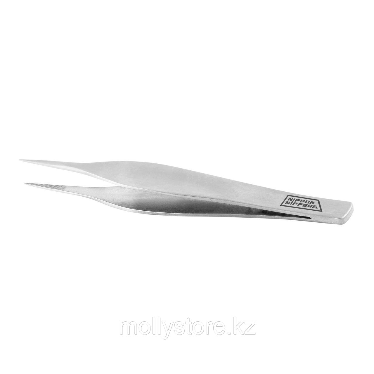 Пинцет для кожи, острый край с насечкой T-05, 115 мм Nippon Nippers (для вросшего ногтя)