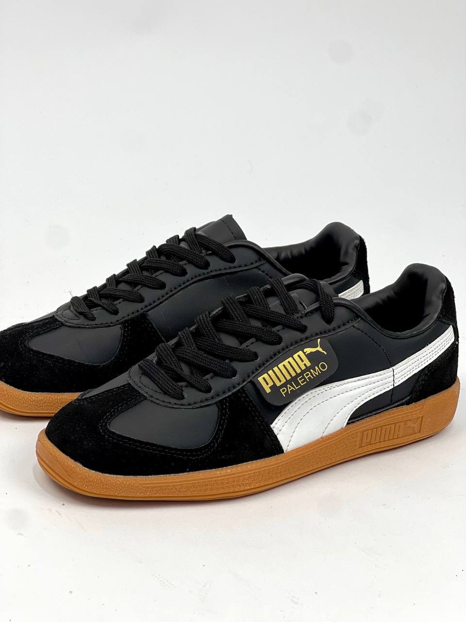 Кроссовки Puma Palermo Black Люкс Качество, фото 1