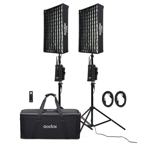 Комплект светодиодных осветителей Godox FL100-K2