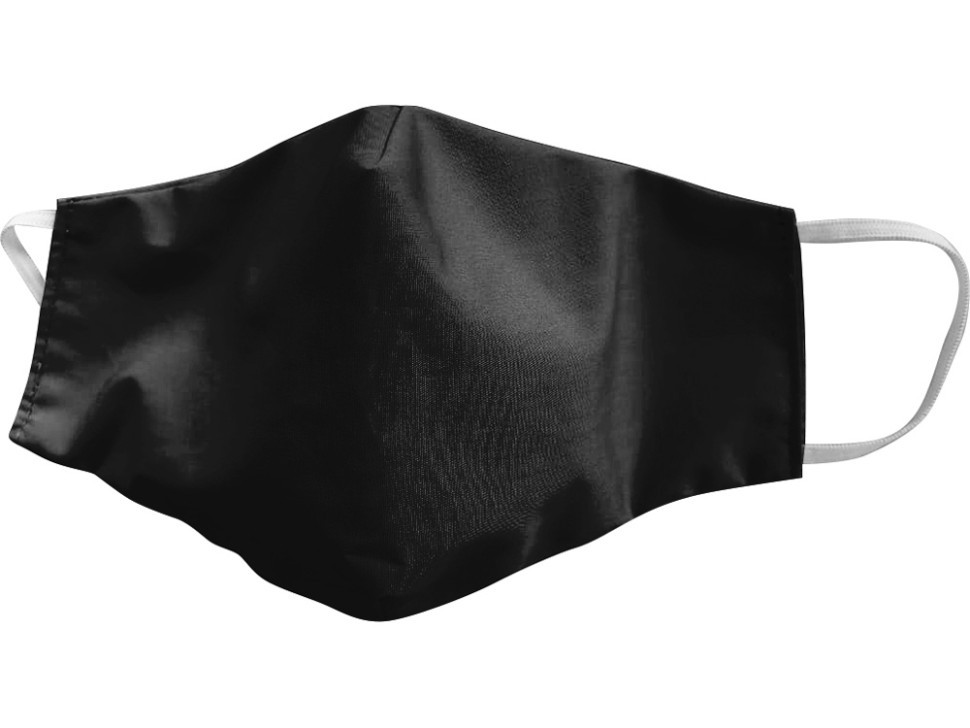 Маска для лица многоразовая, черный, фото 1