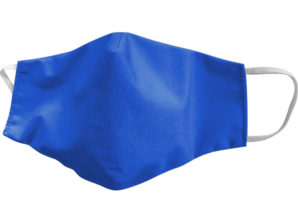 Маска для лица многоразовая, синий, фото 1