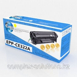 Картридж HP CE322A Yellow Euro Print | [качественный дубликат]