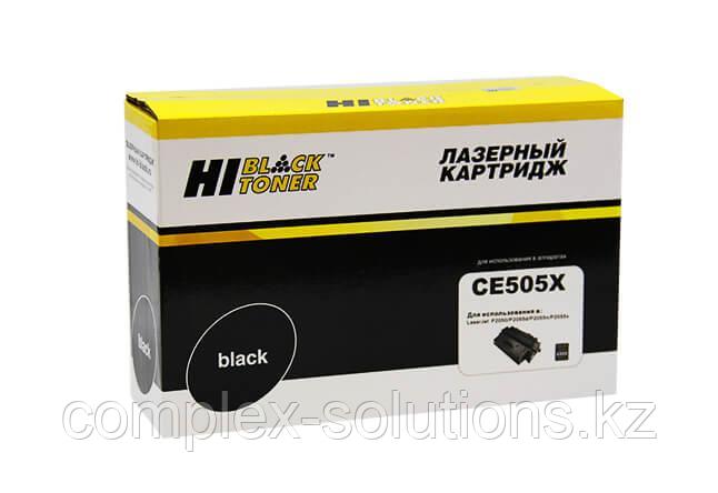 Картридж Hi-Black [CE505X] для HP LJ P2055 | P2050 | Canon №719H, 6,5K | [качественный дубликат]