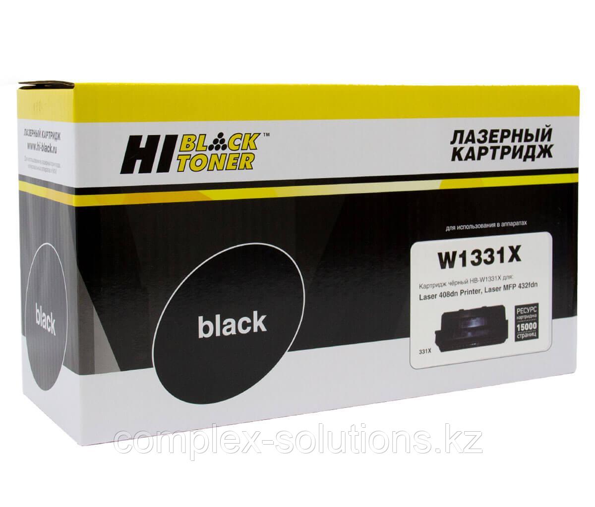 Тонер картридж Hi-Black [W1331X] для HP Laser 408 | 432, 15K | [качественный дубликат]