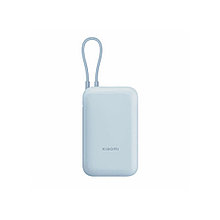 Портативный внешний аккумулятор Xiaomi Power Bank 10000mAh (Integrated Cable) Ice Blue GL 2-025222 P15ZM