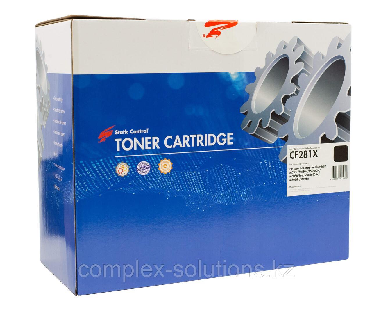 Картридж Static Control [CF281X] для HP LJ Enterprise M630z | 630H | 630DN, 25K | [качественный дубликат]