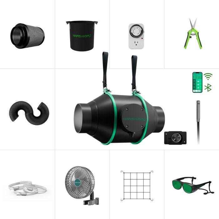 Mars Hydro Набор вентиляции для Гроубокса iFresh smart. 100 mm