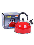 Чайник MALLONY MAL-039-R, 2,5литра, красный, со свистком, фото 7