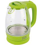 Чайник HOMESTAR HS-1012 зеленый 1.85 кВт, 1.7 л, фото 2