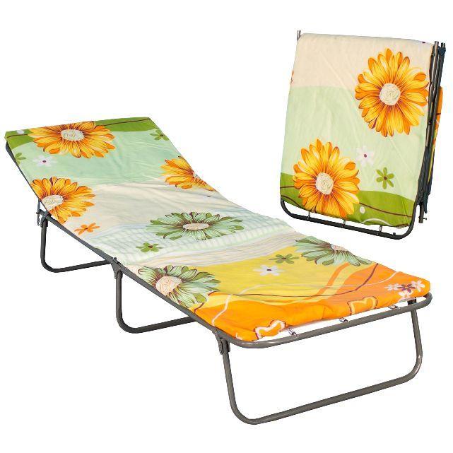 Раскладушка с полумягким матрасом Стандарт-М20, для детей и подростков, 195х65 см, фото 1