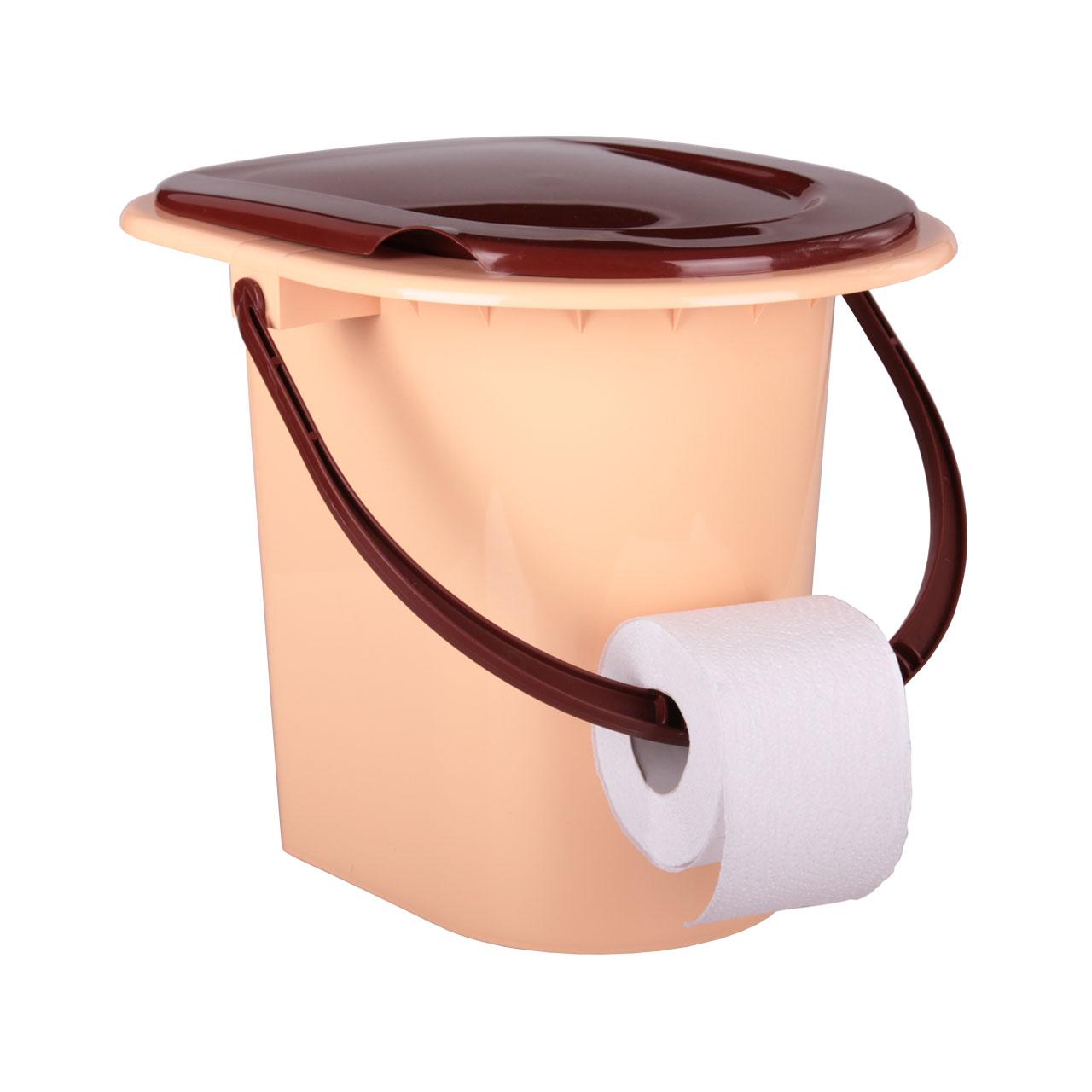 Ведро-туалет М6081, 13 л, со съемной ручкой, фото 1