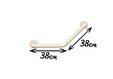 Поручень угловой 135° настенный для опоры (ванных комнат), фото 3
