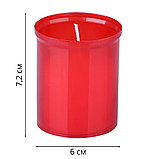 Свеча поминальная 60х72 мм в подсвечнике, фото 3