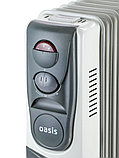 Масляный радиатор Oasis BB-15T 1500 Вт с тепловентилятором, фото 5
