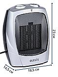 Тепловентилятор керамический Oasis KS-15 напольный 1.5 кВт 2 режима обогрева, фото 3