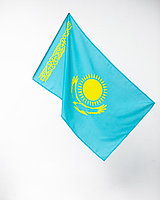 Флаг Республики Казахстан из политекса, размером 0.75 на 1.5 м