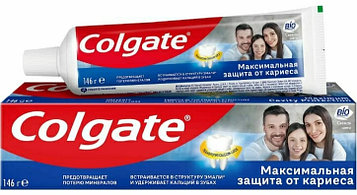Colgate зубная паста Максимальная защита от кариеса Свежая мята 146г