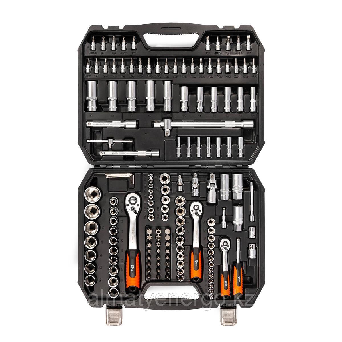 Набор инструментов с торцевыми шестигранными головками и трещоткой НАИ-09/150 серия KBT-PROFESSIONAL, фото 1