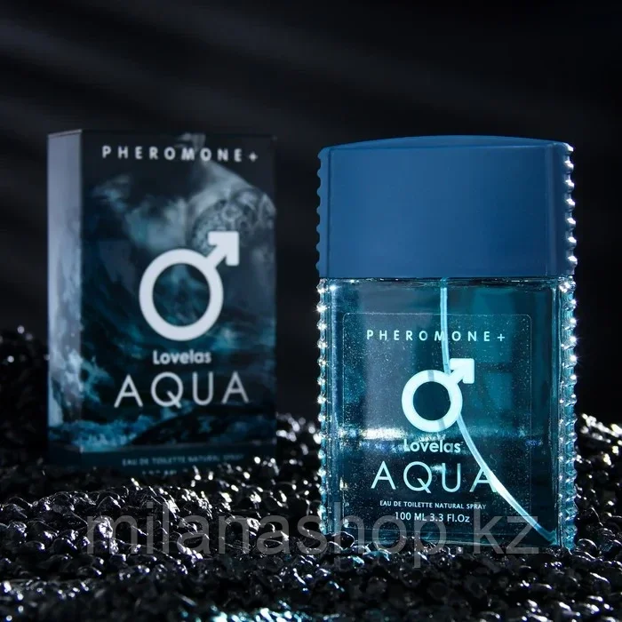 Туалетная вода мужская с феромонами Lovelas Aqua, 100 мл (по мотивам Acqua Di Gio (G.Armani)