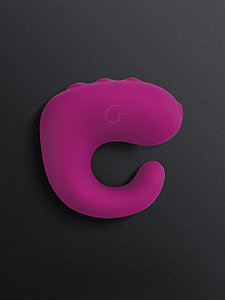 Вибратор на палец 2 в 1 "Gring XL - Sweet Raspberry" - Gvibe, 5.0 см