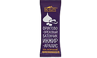 Батончик без сахара инжир-арахис BIOELITE фруктово-ореховый 35 гр