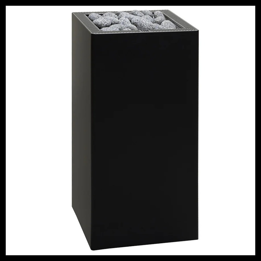 Электрическая печь для сауны Huum Core Black 11 (мощность = 10,5 кВт, объем = 10-20 м3, под выносной пульт управления)