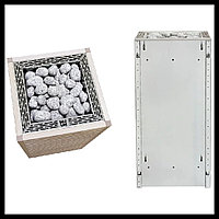 Электрическая печь для сауны Huum Core SS 9 (мощность = 9 кВт, объем = 9-15 м3, под выносной пульт управления)