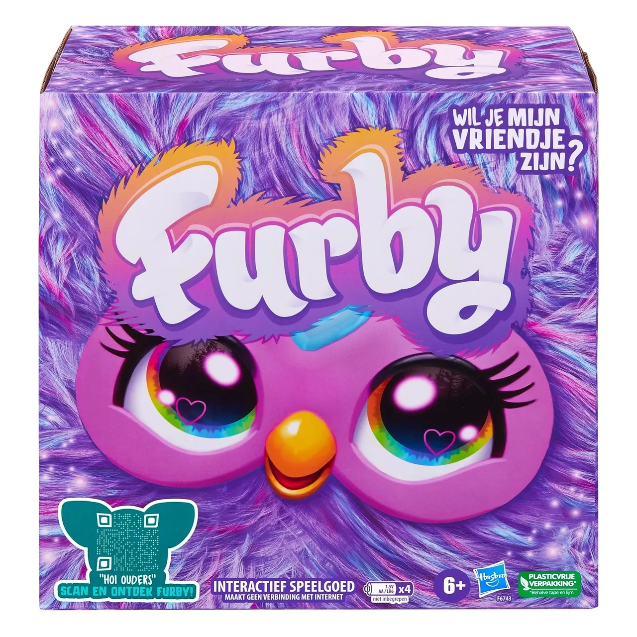 Интерактивная плюшевая игрушка Ферби (Furby Purple)