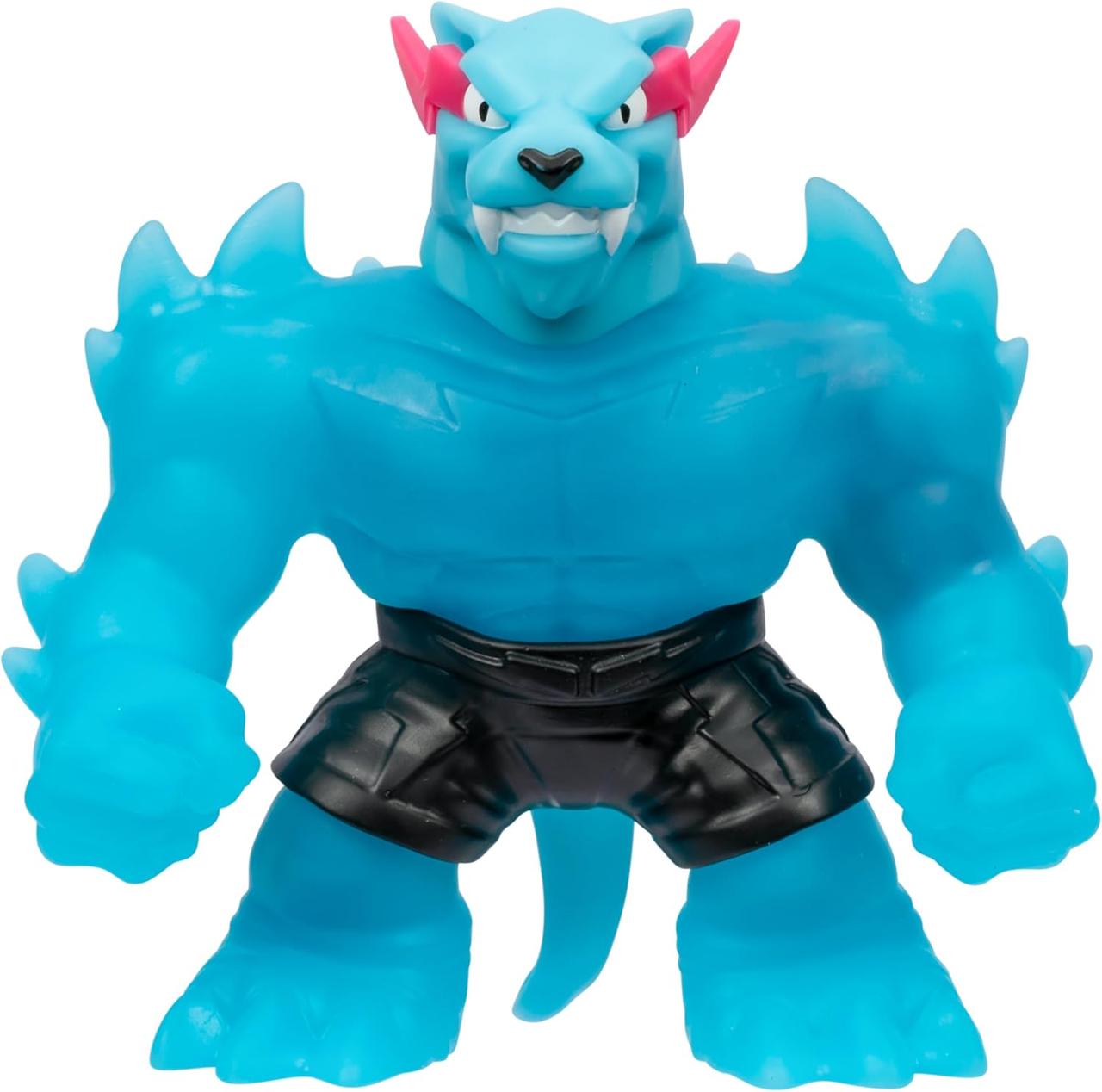 MrBeast Lab Stretchy Heroes of Goo Jit Zu - Мягкая гиперзаряженная пантера