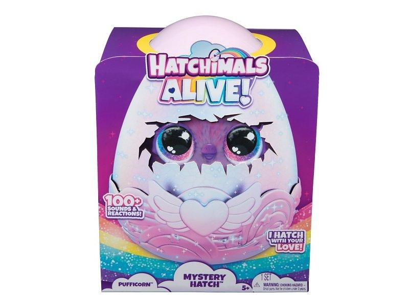 Игрушка интерактивная Hatchimals Сюрприз Единорог свет/звук