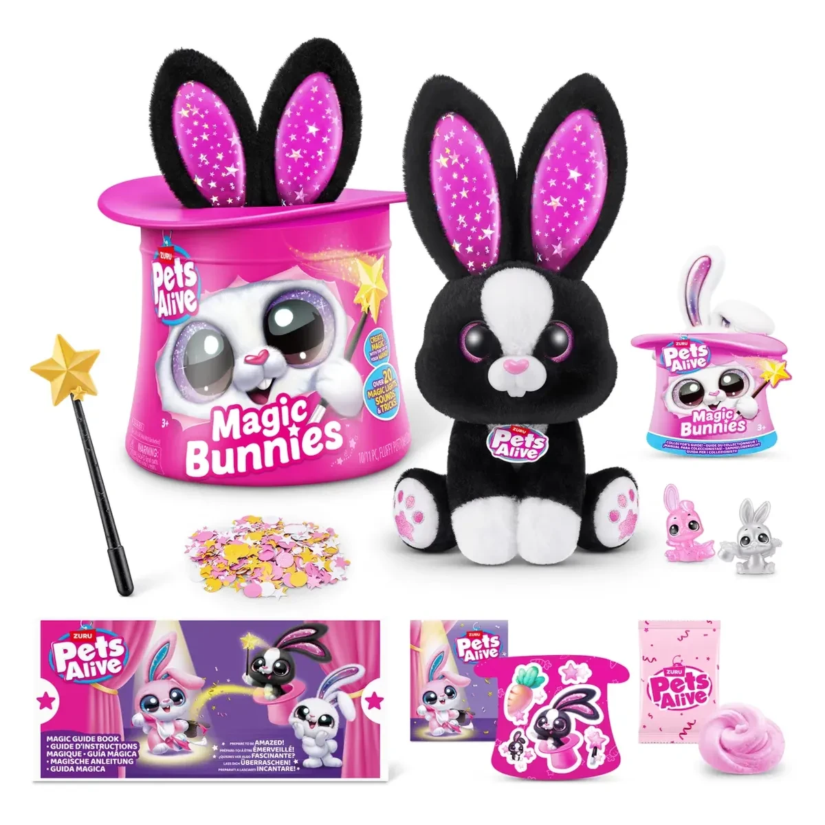 Игрушка интерактивная Pets Alive Magic Bunny Surprise, ast 3
