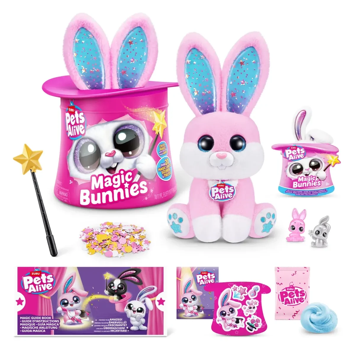Игрушка интерактивная Pets Alive Magic Bunny Surprise, ast 3