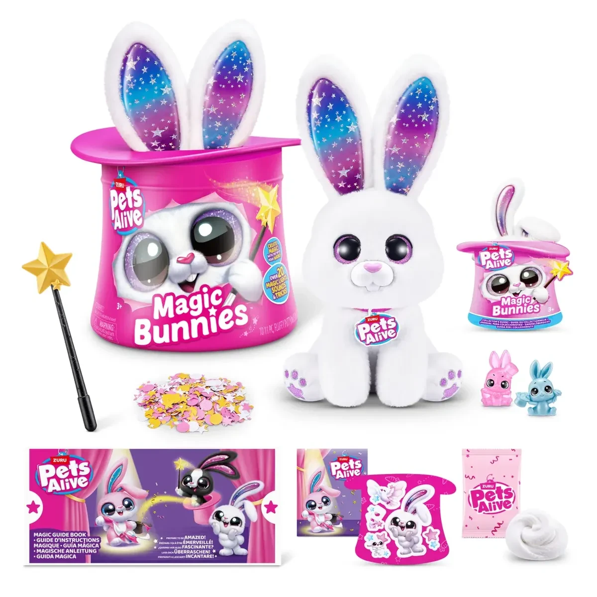 Игрушка интерактивная Pets Alive Magic Bunny Surprise, ast 3