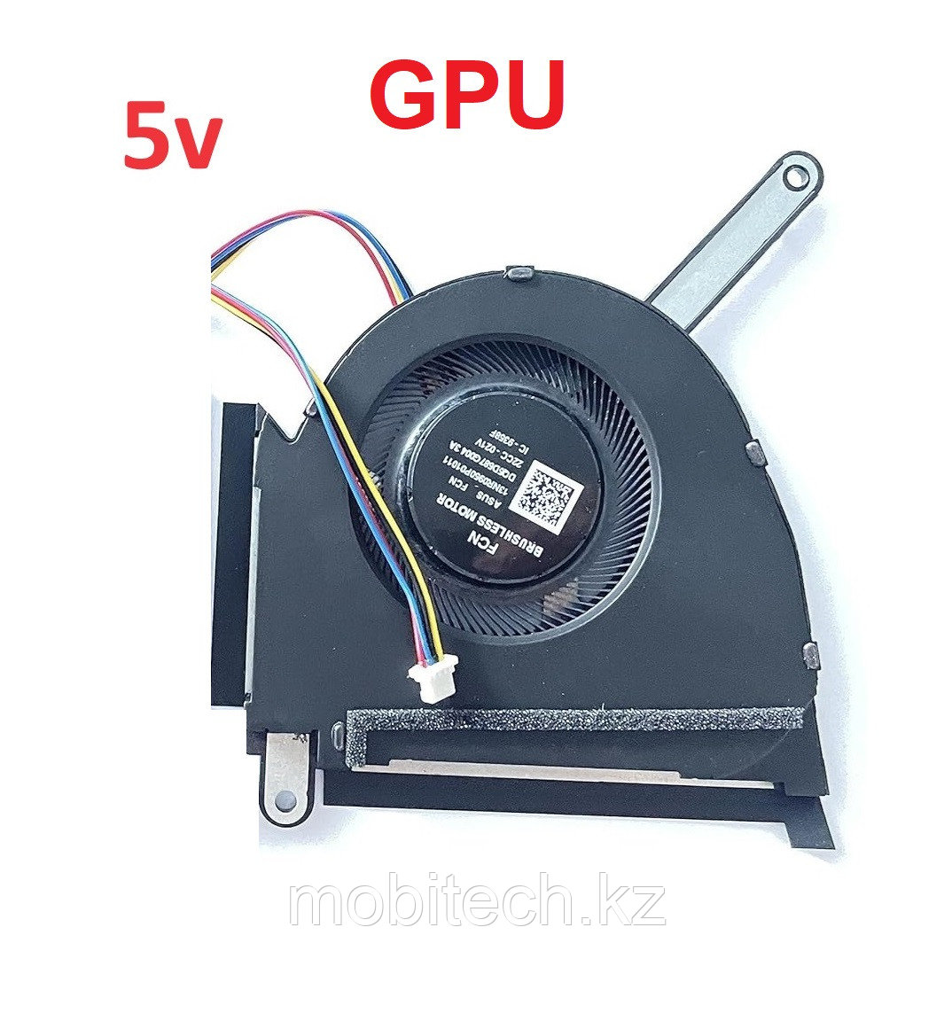 Системы охлаждения вентиляторы Asus TUF F15 FX517 FX517ZC DFS5K22305283E 4-pin 5v Кулер FAN вентилятор GPU