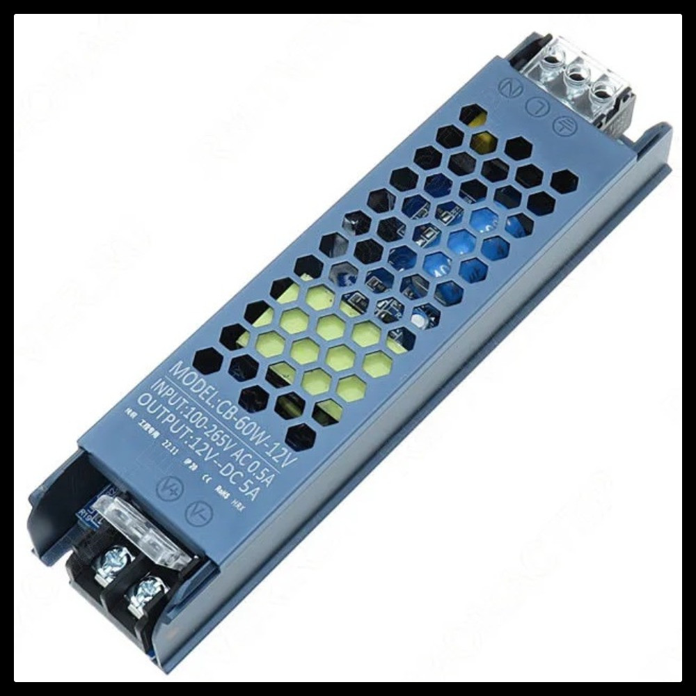 Понижающий трансформатор CB60 для освещения в бассейне (12V, мощность = 60W, для сухих помещений), фото 1