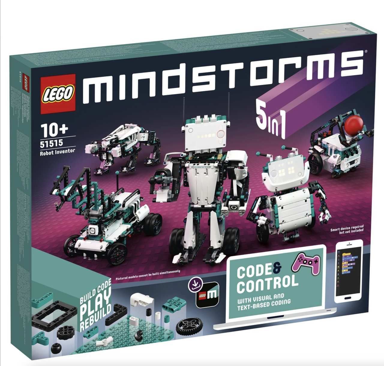 Робототехнический набор LEGO EDUCATION MINDSTORMS Робот-изобретатель 51515