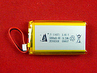 Аккумулятор Li-Po 5000мА/ч, 3.85В