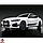 Комплект обвеса на BMW 4-серия (G22) 2020-24 в дизайне M-Perfomance (Черный цвет) 2D, фото 2