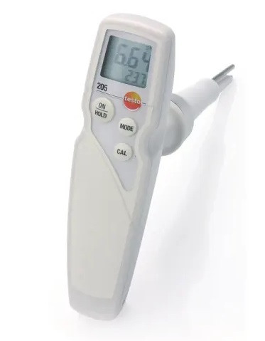 РН-метр testo 205 для мяса и молочных продуктов, фото 1