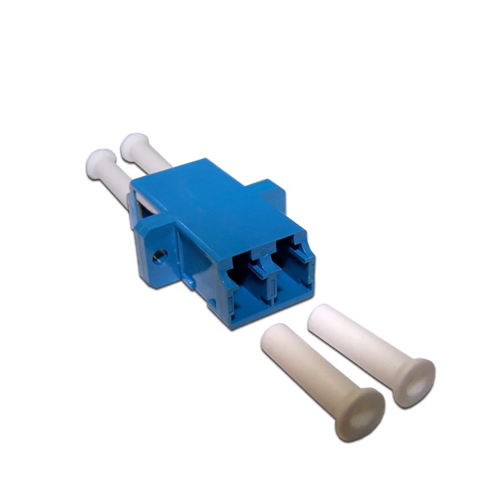 Адаптер оптический TWT LC  MM  дуплексный  корпус SC TWT-2LC/S-AM-MM, фото 1