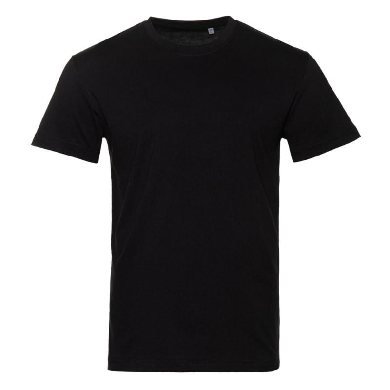 Футболка унисекс STAN, хлопок 150, 51, Чёрный,  (20)  (54/XXL)