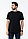 Футболка унисекс STAN, хлопок 150, 51, Чёрный,  (20)  (54/XXL), фото 8