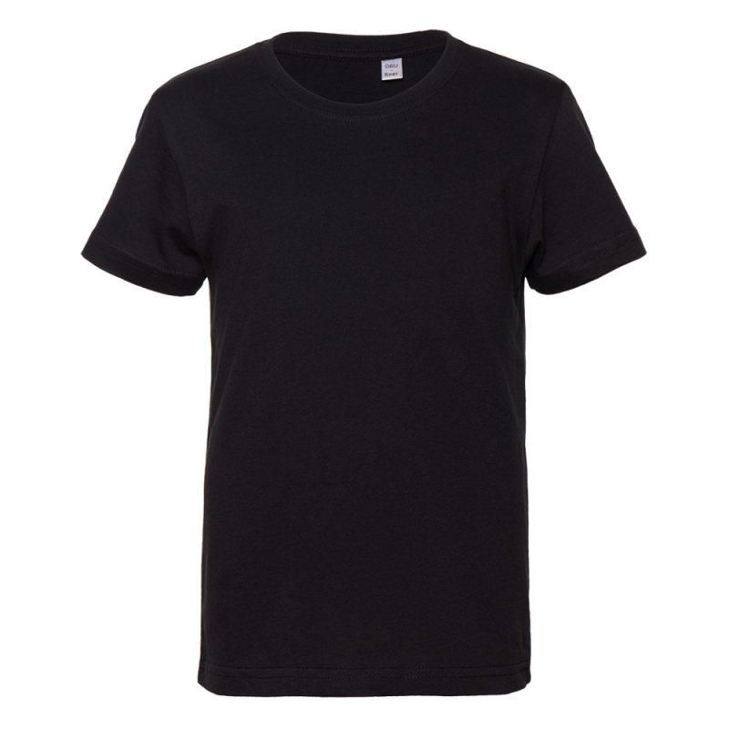 Футболка детская STAN хлопок 140, 06U, Чёрный,  (20)  (14/14 лет)