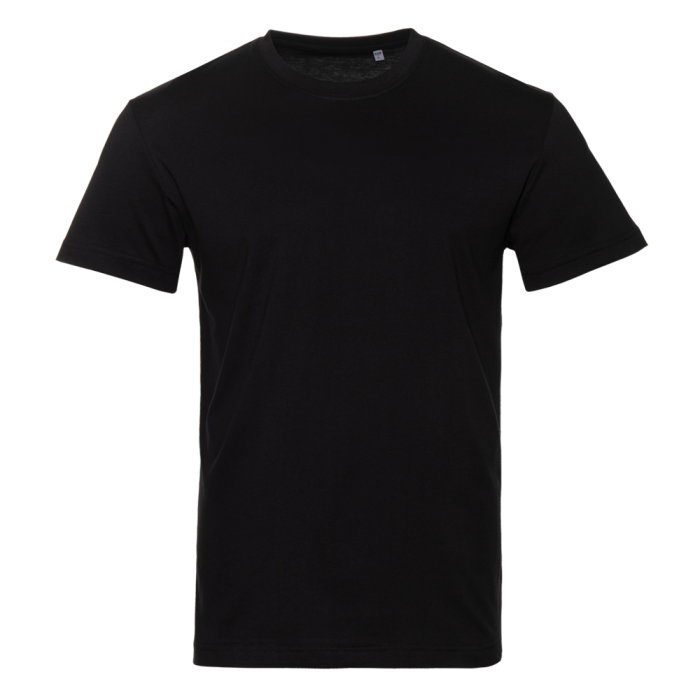 Футболка унисекс хлопок 150, 52, Чёрный,  (20)  (XXXXL)